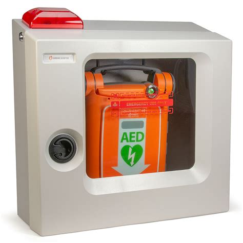 defibrillator wall mounted cabinet